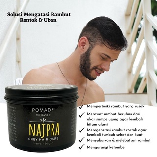 Image of thu nhỏ Minyak Rambut Pria Pomade Najpra Oil Based Perawatan Rambut treatment Rambut Rontok Uban dan Ketombe Terbuat dari Minyak Ulin Asli Kalimantan #7