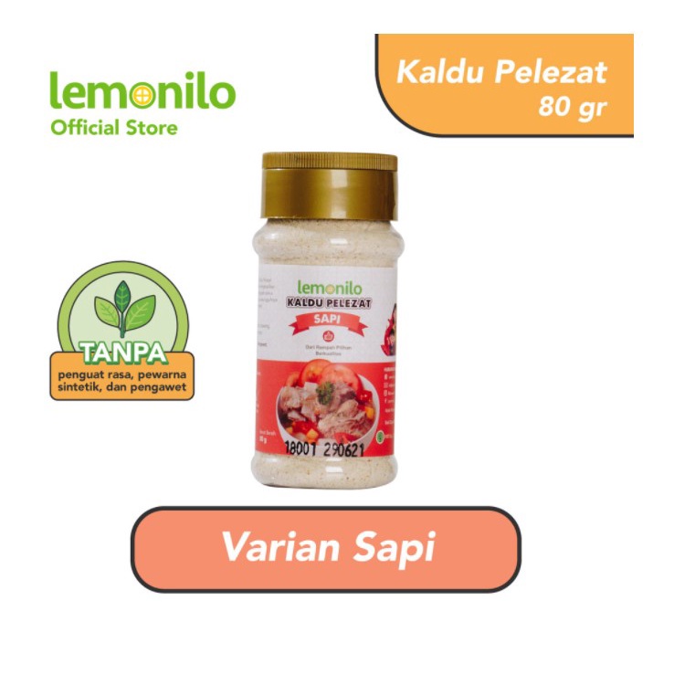 Lemonilo Kaldu Mpasi Non MSG Sapi - Kaldu Sapi