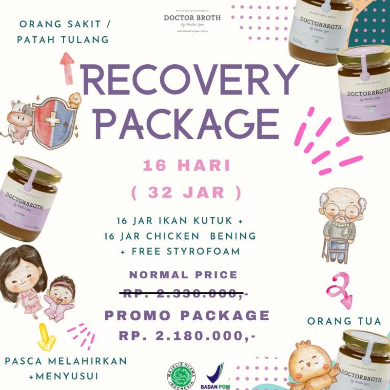 Paket Recovery pasca Operasi Bone Broth Doctor Broth By MadamYeni