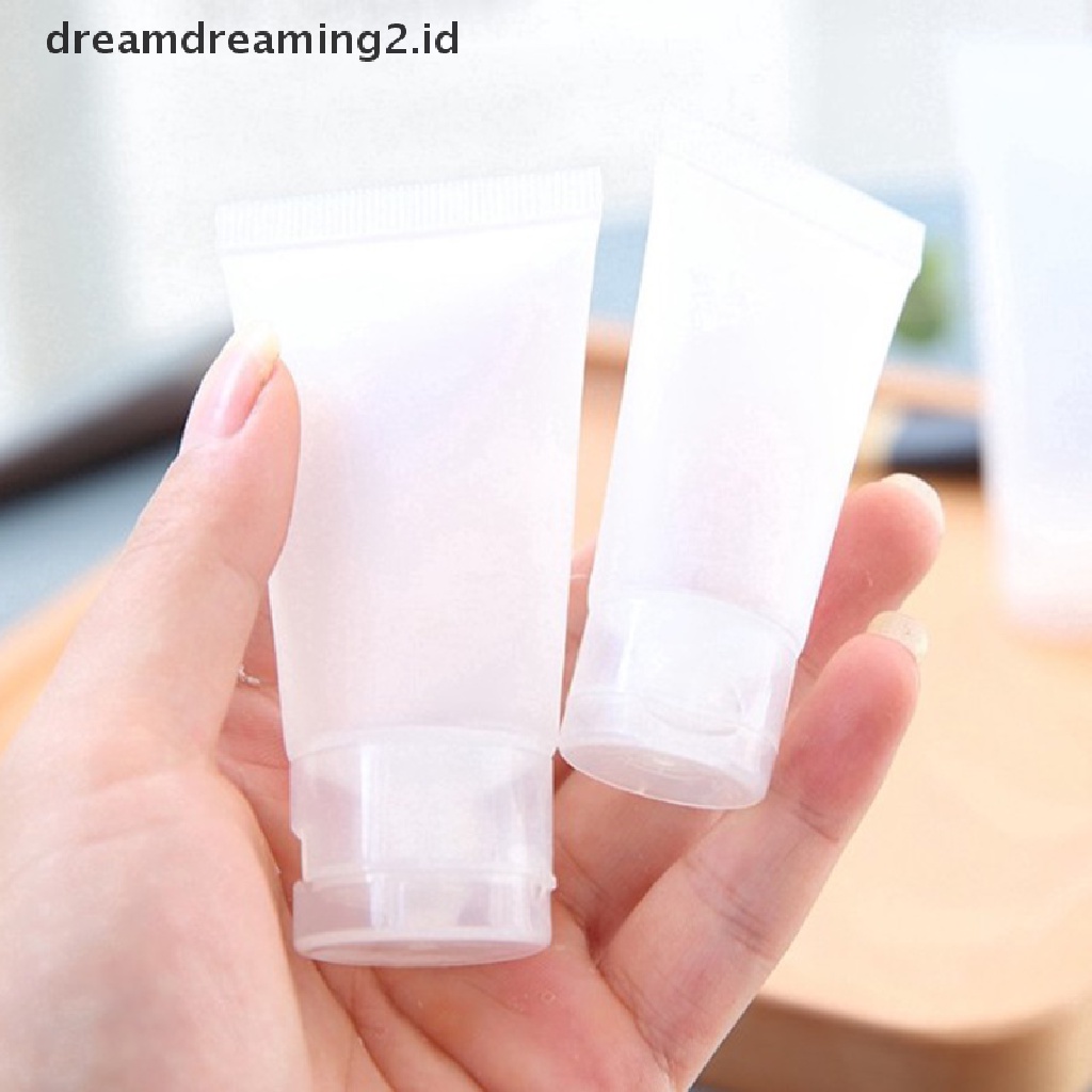 (LIKE) Botol Plastik Kosong Portable Untuk Krim Kosmetik