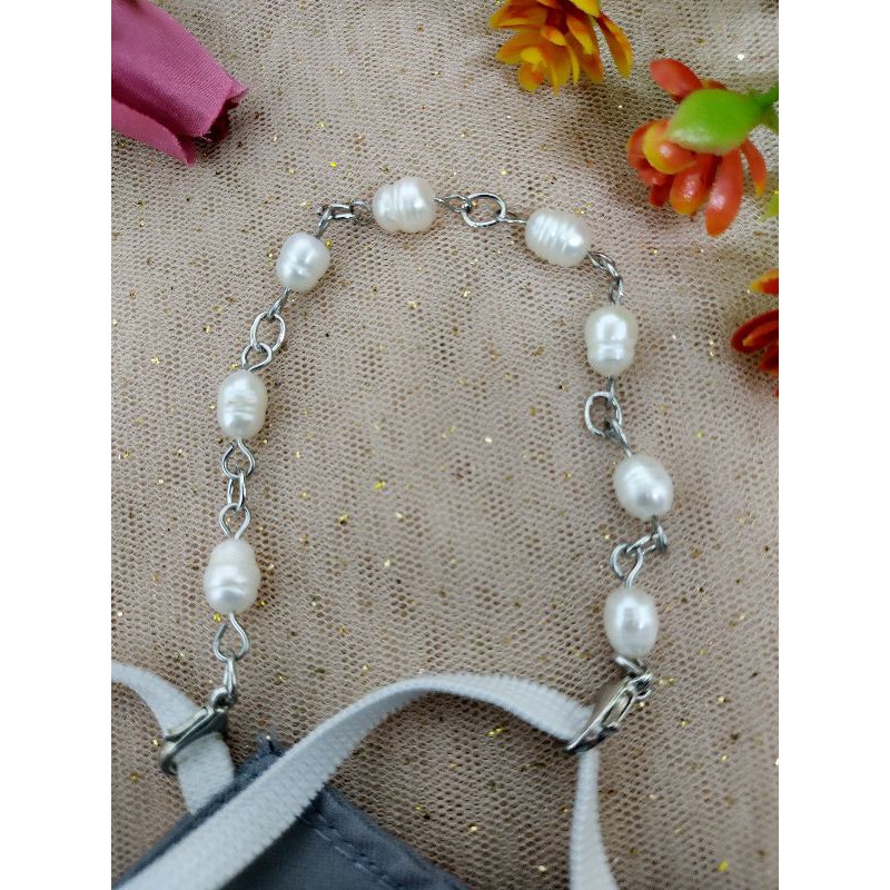 Konektor masker mutiara air tawar