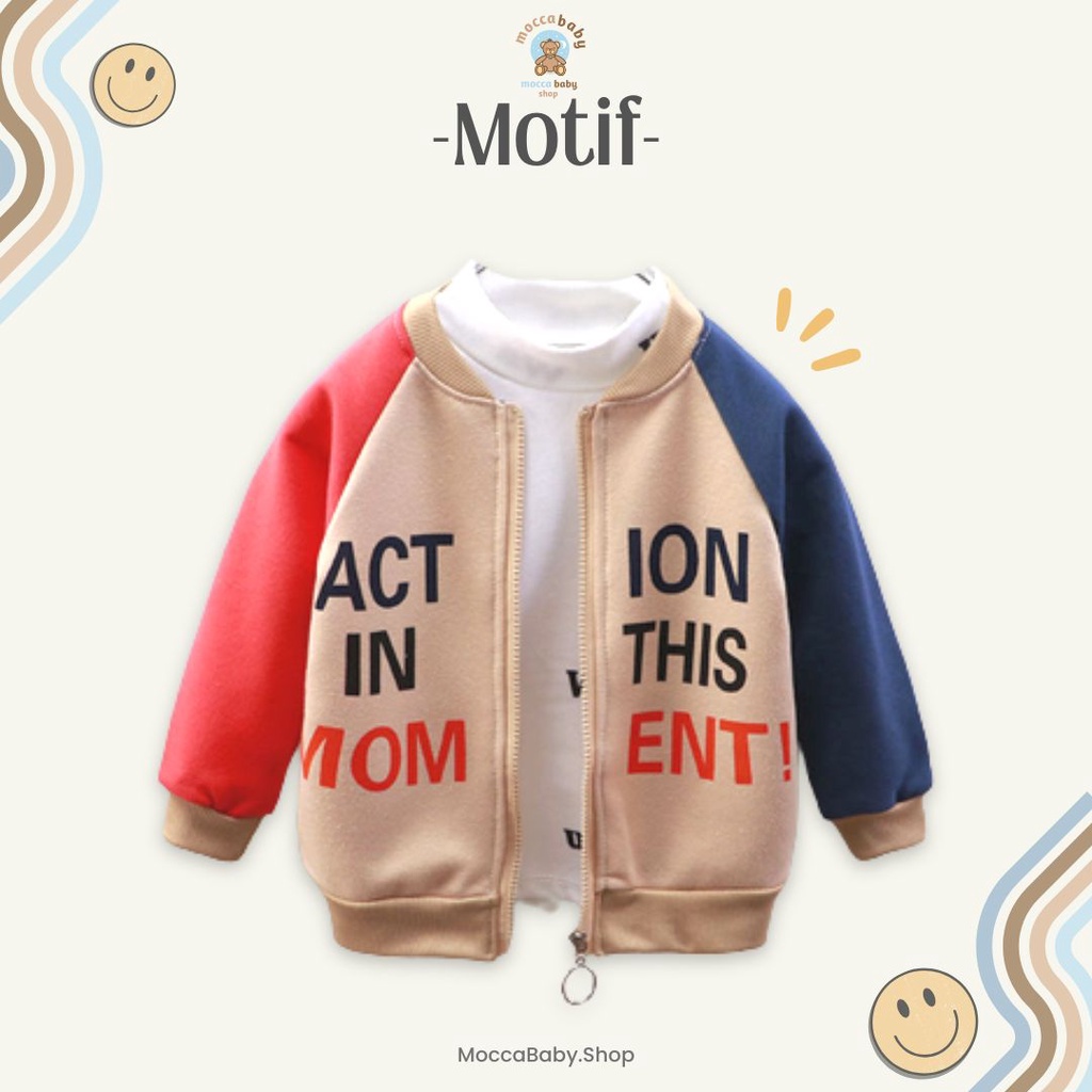 MBSS -  JACKET Anak laki-laki perempuan Hoodie Anak Import Lucu Casual PART1