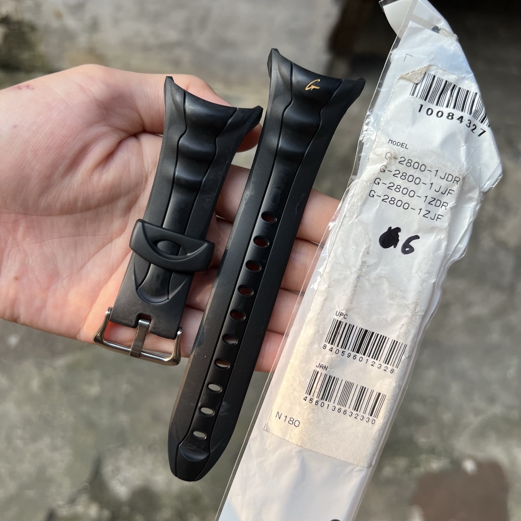 Tali jam tangan casio g-shock G-2800 1J/1Z original strap band G 2800