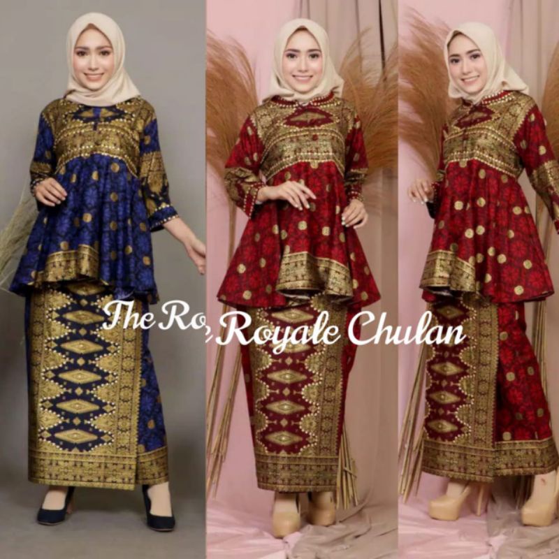 Original Couple Songket Khas Palembang Bahan Super Premium