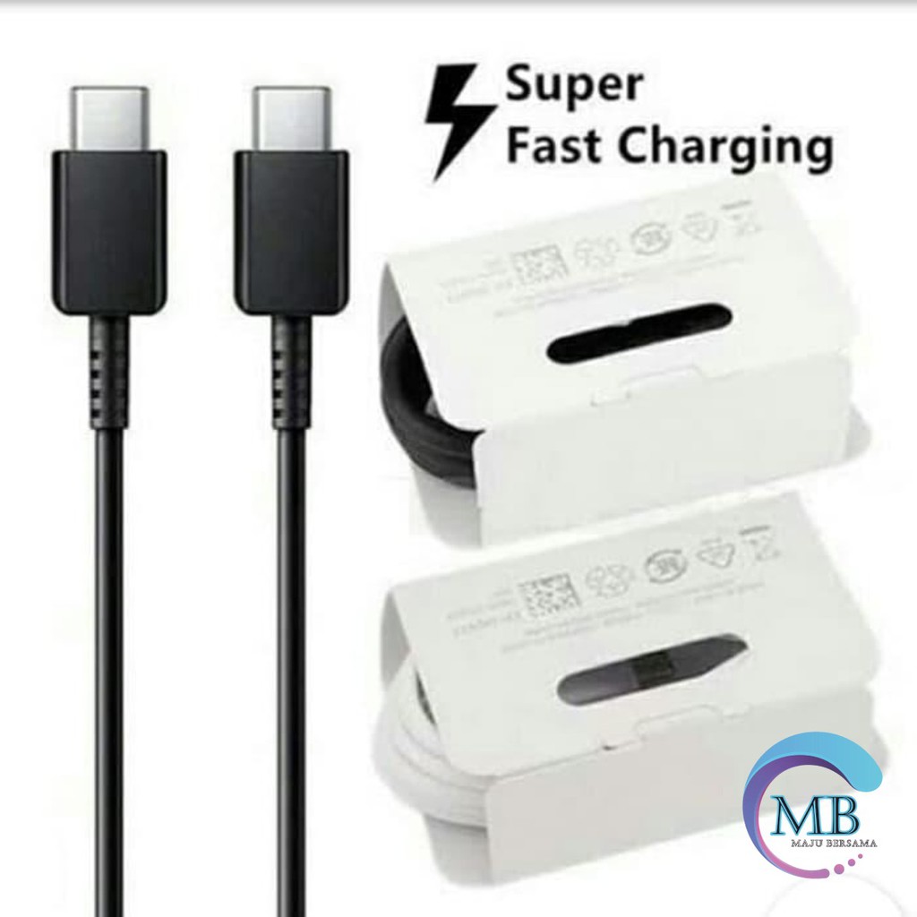 BM043 Kabel cable data Samsung note10 A70s a80 note20 s20 s21 original tipe c To tipe c FastCharging MB616