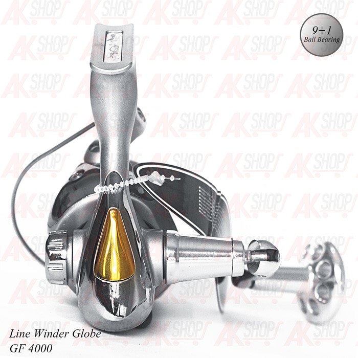 Hot Promo Reel LINE WINDER NEW GLOBE 9+1BB Size 4000