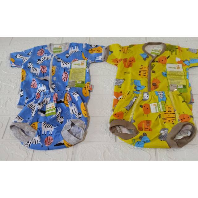 FULL TAG HARGA  PROMO 2PCS SETELAN BAJU  BAYI  NEWBORN  