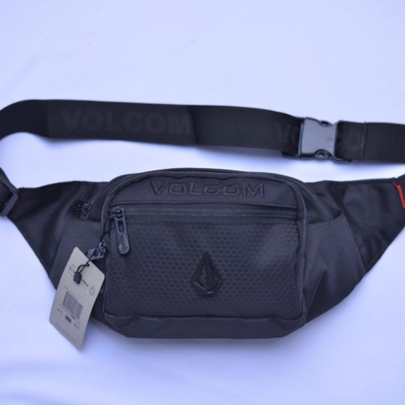 TAS VOLCOM WAIST BAG VOLCOM TAS SELEMPANG VOLCOM PREMIUM LOGO BESI