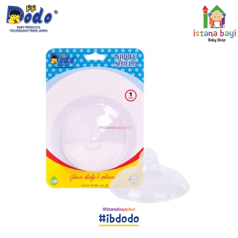 Dodo Nipple Shield (Penyambung Puting/ Puting sambung ) DAC014