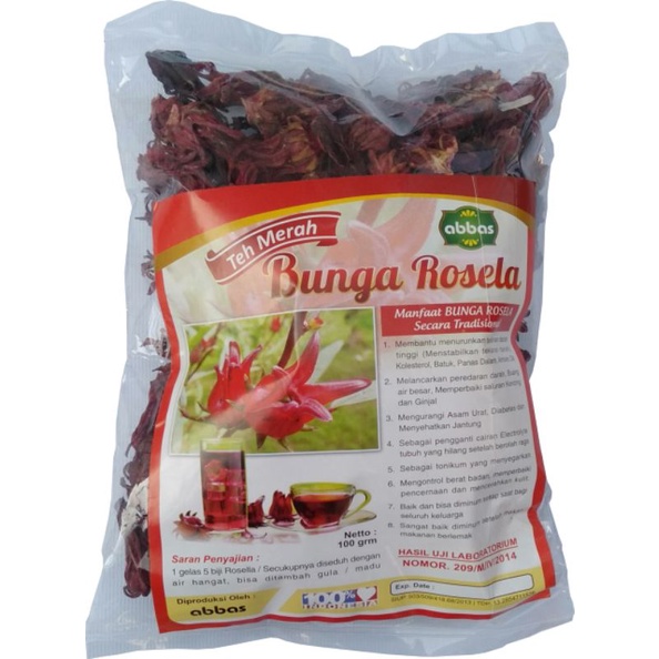 

TEH BUNGA ROSELA MERAH