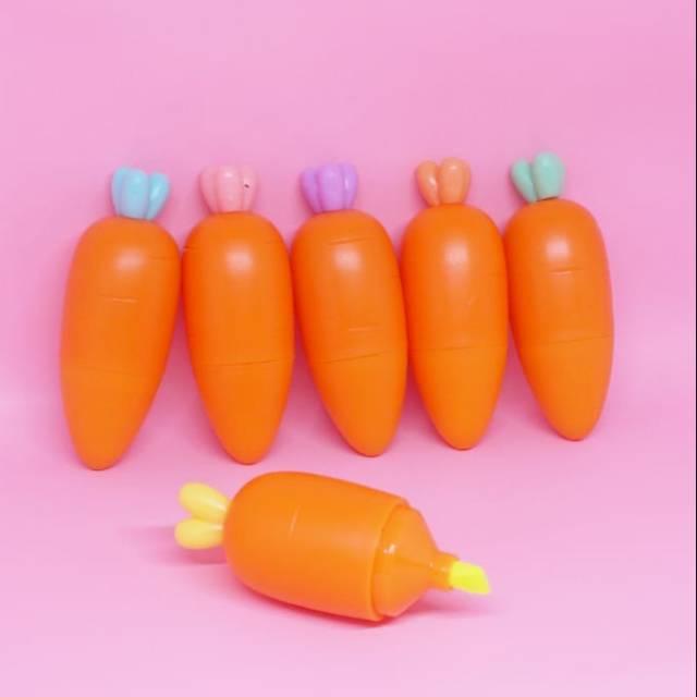 STABILO WORTEL ORANGE HIGHLIGHTER WORTEL CARROT STABILO MURAH