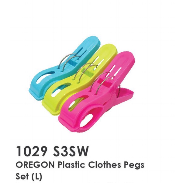 Jepitan Baju Besar/ Jepit Baju Plastik Oregon Hawaii 1029