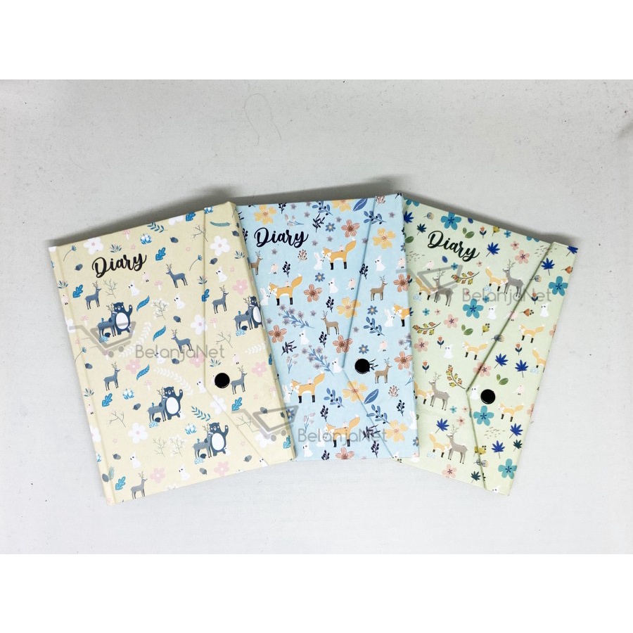 Buku Diary | Buku Tulis Catatan Joyko D-1813WA-KC31 Winter Animal