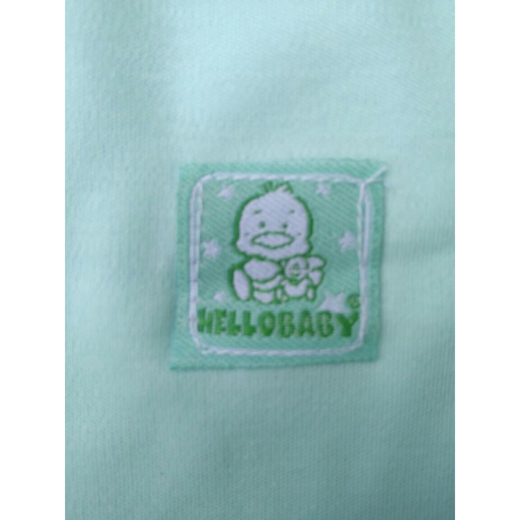 HELLO BABY POLOS | Kaos oblong bayi dan anak  Pakaian bayi | Atasan bayi | Kaos SNI - IX D1-1