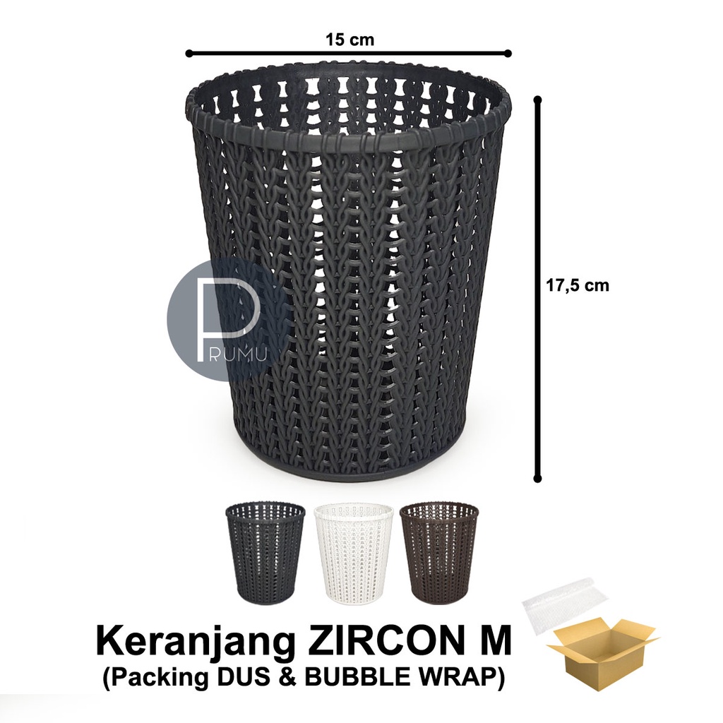 Grosir Keranjang Plastik Serbaguna - Tempat Penyimpanan - Keranjang Penyimpanan - Keranjang Kecil - Zircon M