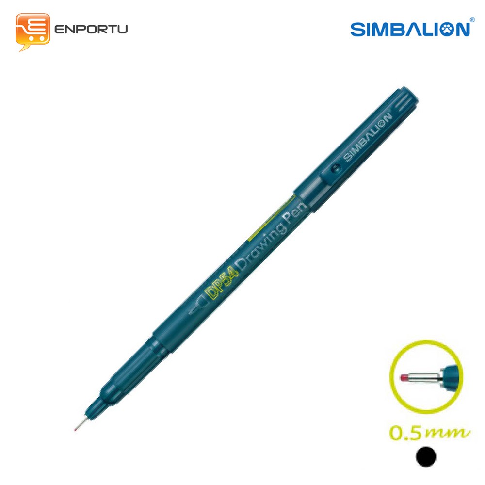 

Simbalion Drawing Pen 0.05 mm pena kaligrafi BLACK