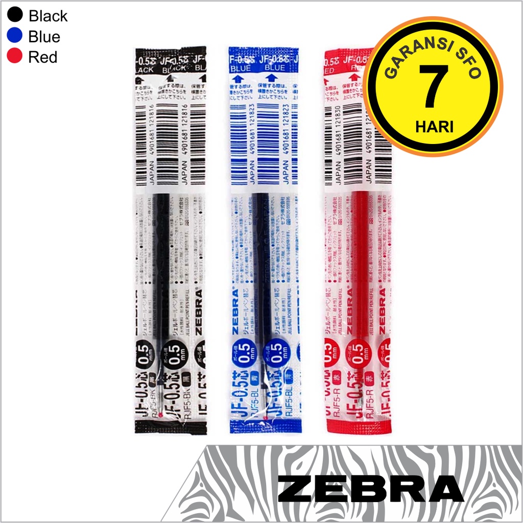 

Refill Pen Gel Zebra Sarasa - JF Series - SFO Semarang Official