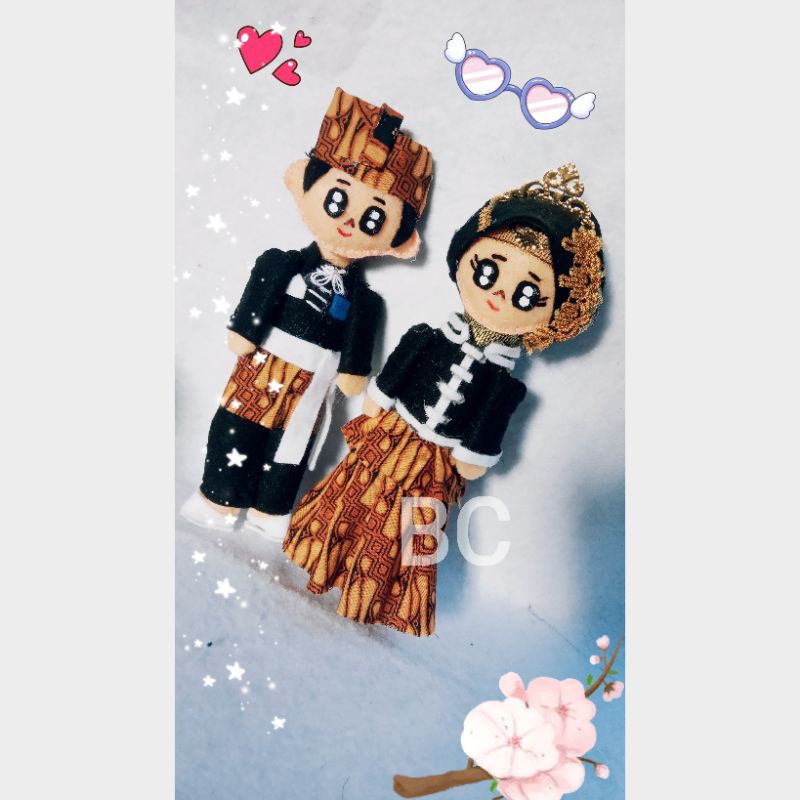 Boneka Pengantin PSHT  PENCAK SILAT Mahar Kado Souvenir