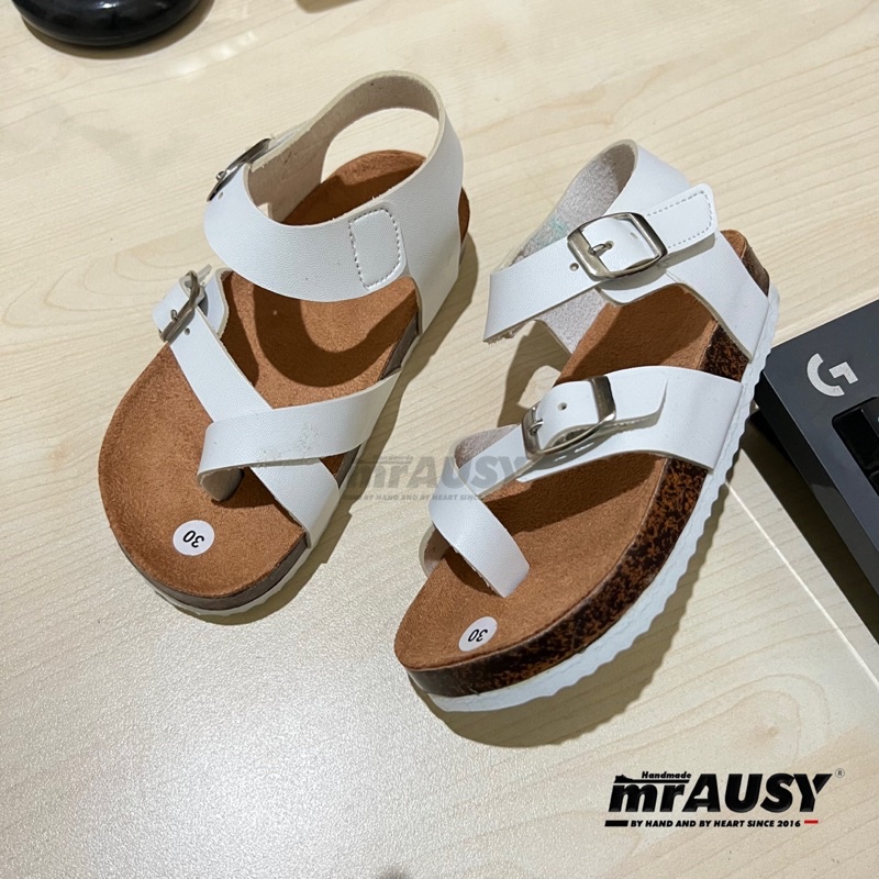 Sandal Anak Balita Baby Cewek Cowok Selop Birken mrAUSY Japit Velcro