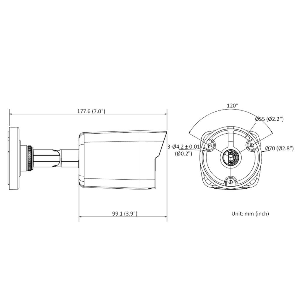 HIKVISION DS-2CD1021-I Hikvision 2 MP Fixed Bullet Network Camera