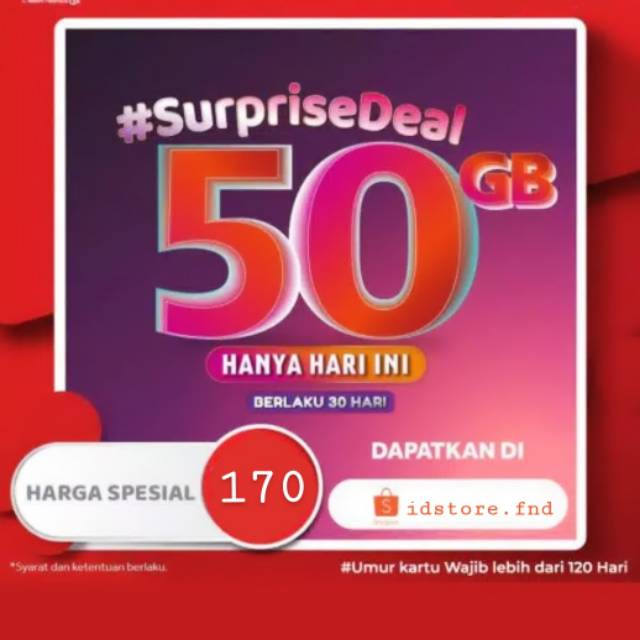 PAKET DATA 50GB TELKOMSEL KUOTA 50GB TELKOMSEL KUOTA 52GB
