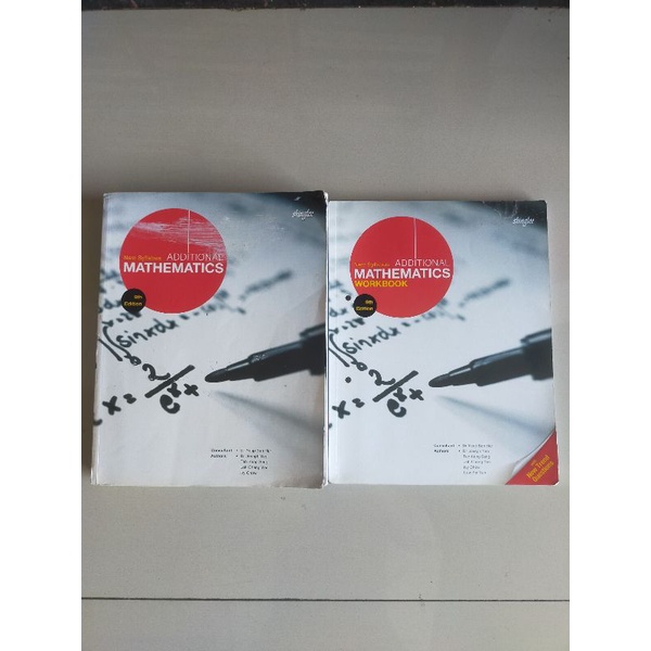 Buku Original : New Syllabus Additional MATHEMATICS + Workbook - 9th Edition