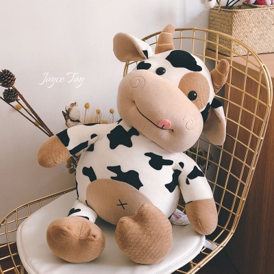 Starkids Boneka Sapi Boneka Anak Anak Cow Doll Boneka Sapi 25cm Mainan Anak Anak Boneka ~SKDL2