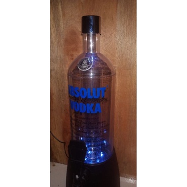 tower absoluth blue vodka/tower kapasitas 1 lt/tower murah/tempat penyimpanan air
