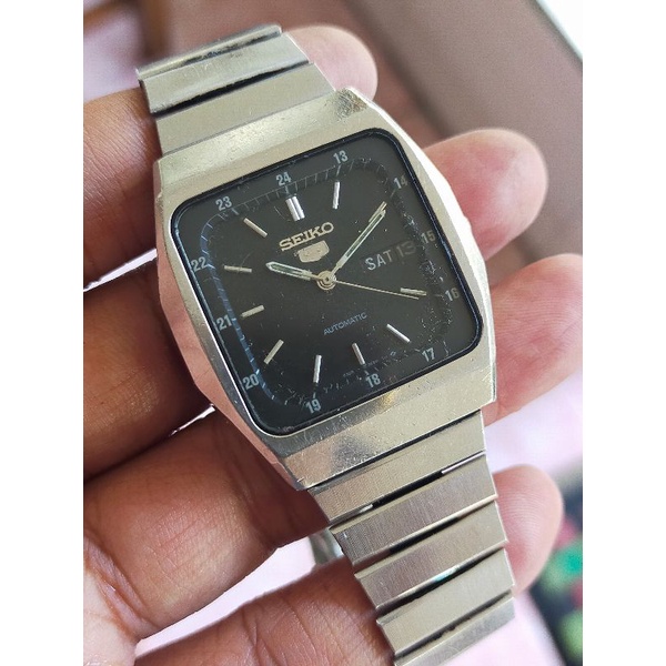 Jam Tangan Seiko 5 Military Automatic Japan Vintage Cal 6309 Sang Legenda Full Original.