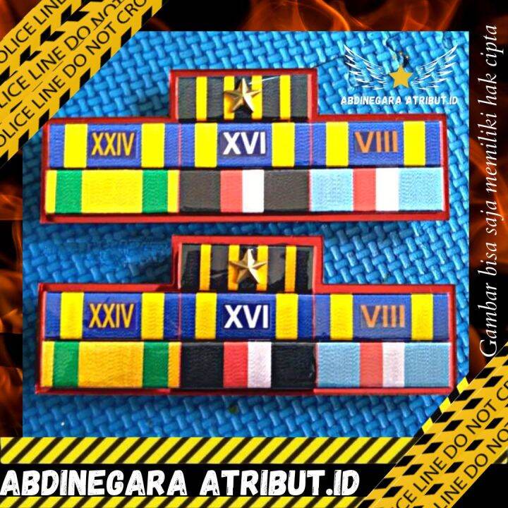 Satya lencana pdh polisi nararia 8 16 24 tahun pendidikan bakti nusa cod perlengkapan polri Abdinega