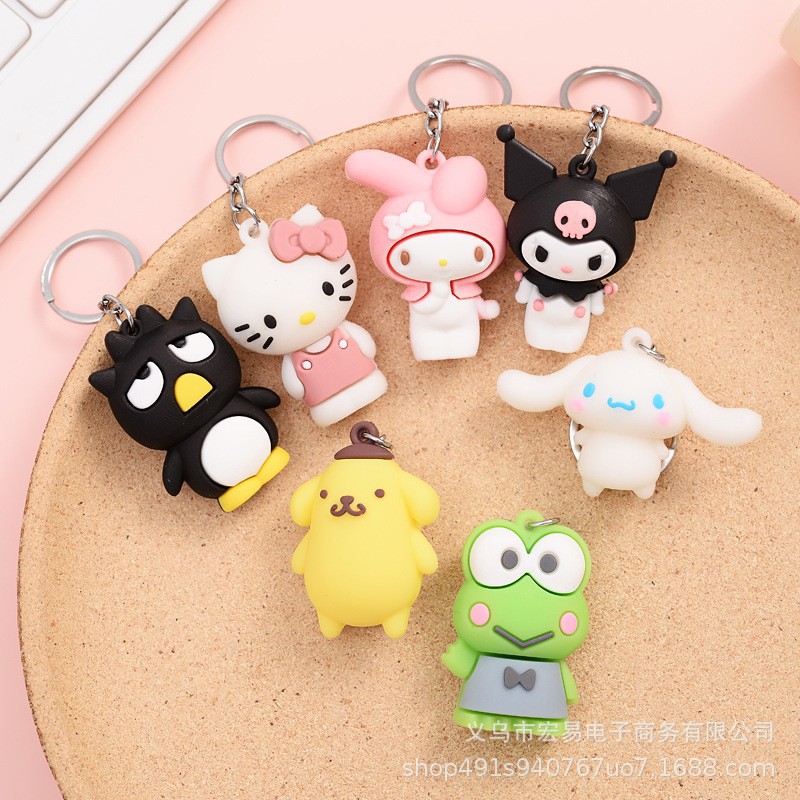 KCSA keychain karakter sanrio service gantungan kunci kitty kuromi