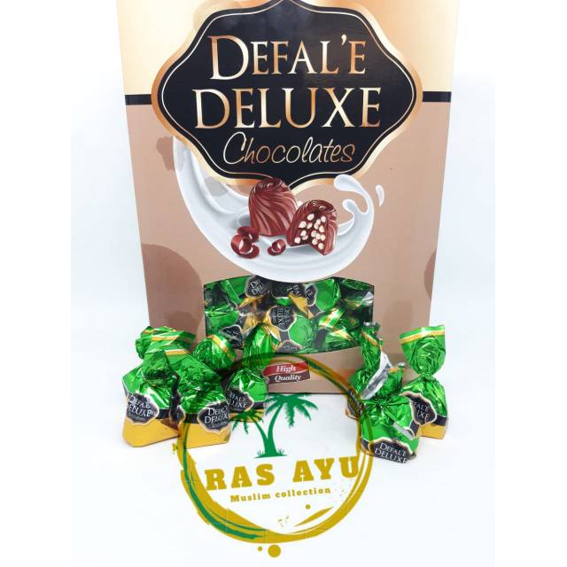 

Coklat Deluxe green 2kg / coklat Arab / coklat murah / oleh oleh haji dan umroh