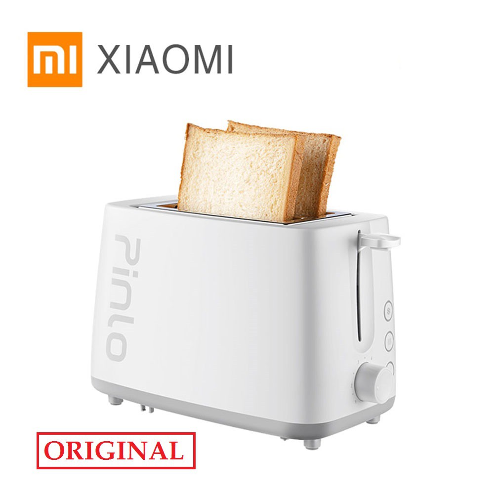 (ORIGINAL) Xiaomi MIJIA Pinlo Alat Pemanggang Roti Bread Toaster 750W - PL-T075W1H - White