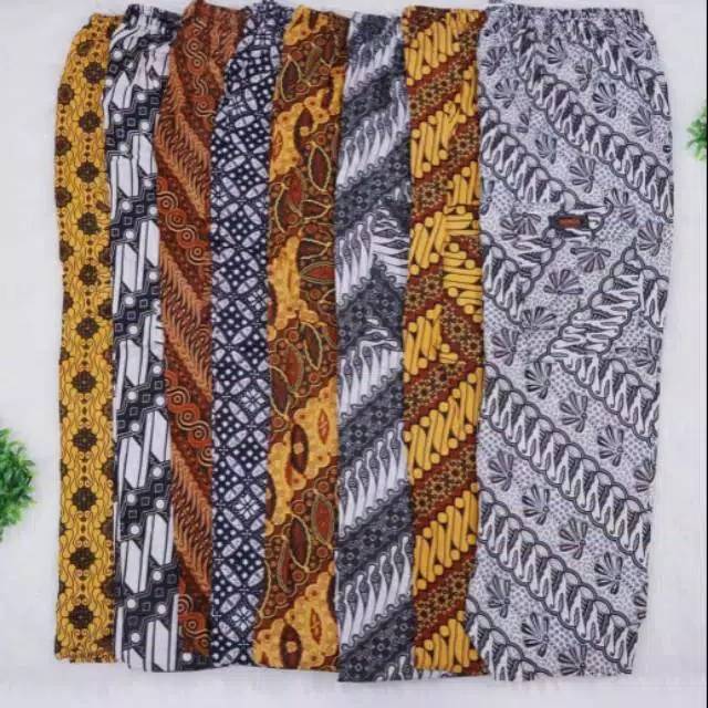 Celana Batik Boim Pria fit to M Harian Murah Panjang Celana Batik Boim Pria fit to M Harian Murah Panjang