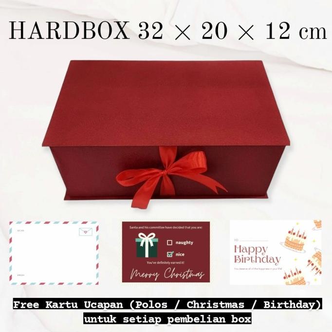 

Premium Product!!! Hardbox 32X20X12 - Box Hampers - Gift Box - Kotak Kado - Kotak Hadiah - Paling Dicari