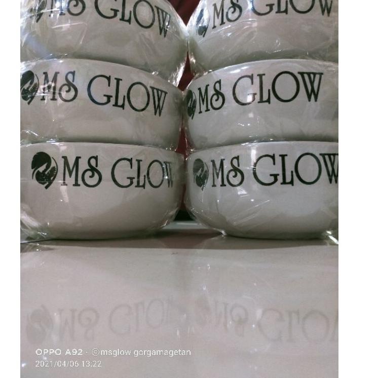 Siap order PROMO SOUVENIR mangkok MS GLOW/accecoris ms glow/mangkuk keramik/mangkuk souvenir/souvenir AB2J