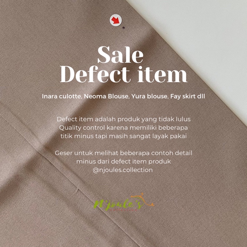 Jual SALE DEFECT ITEM | Shopee Indonesia