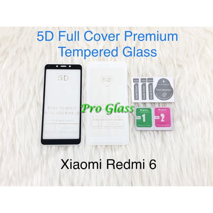 Xiaomi Redmi 6 3D 4D 5D Full Cover Magic Glass Premium Tempered Glass