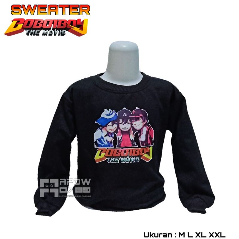 SWEATER ANAK LAKI-LAKI KARAKTER BOBOIBOY - SWEATER ANAK