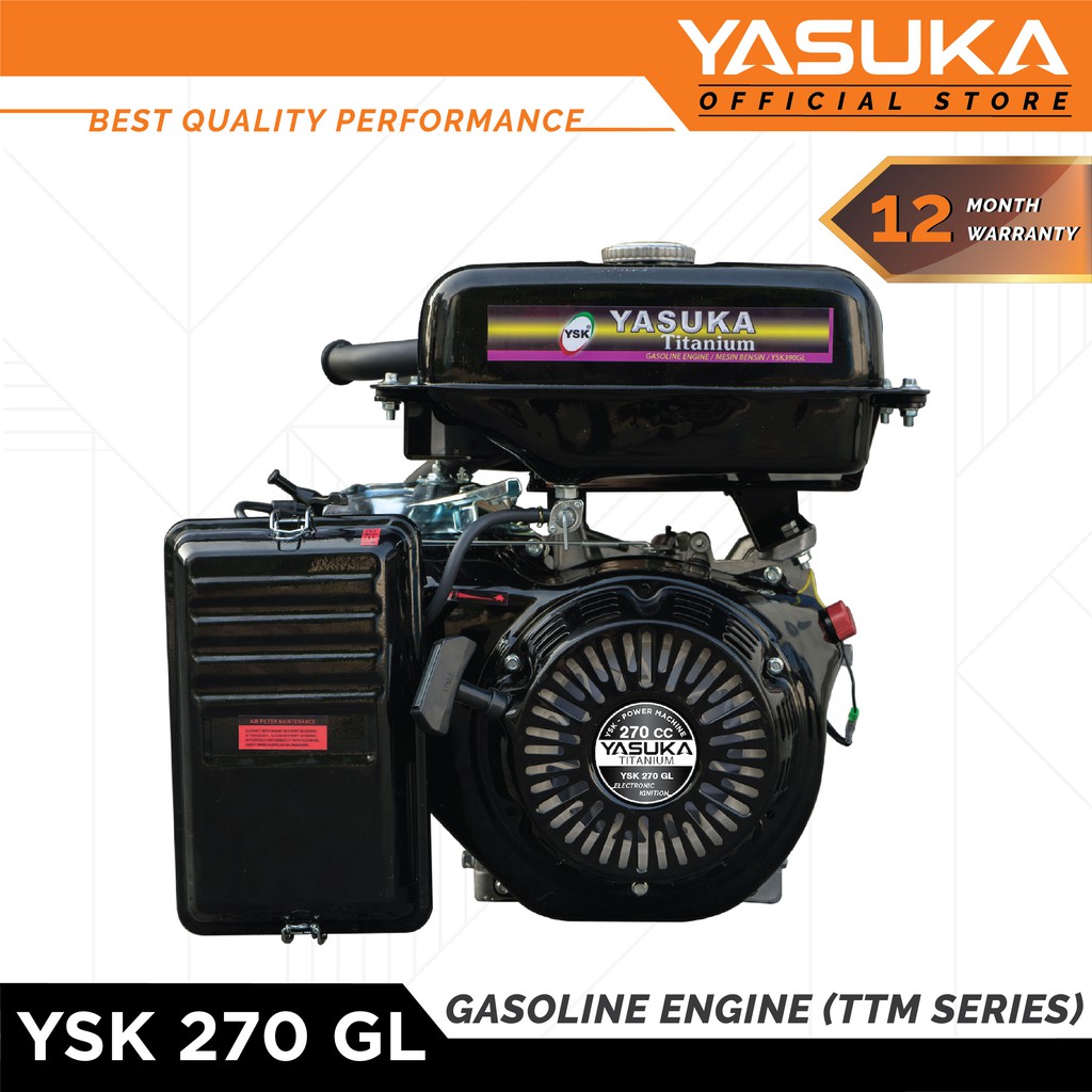 Mesin Bensin / Gasoline Engine Yasuka YSK 270 GL