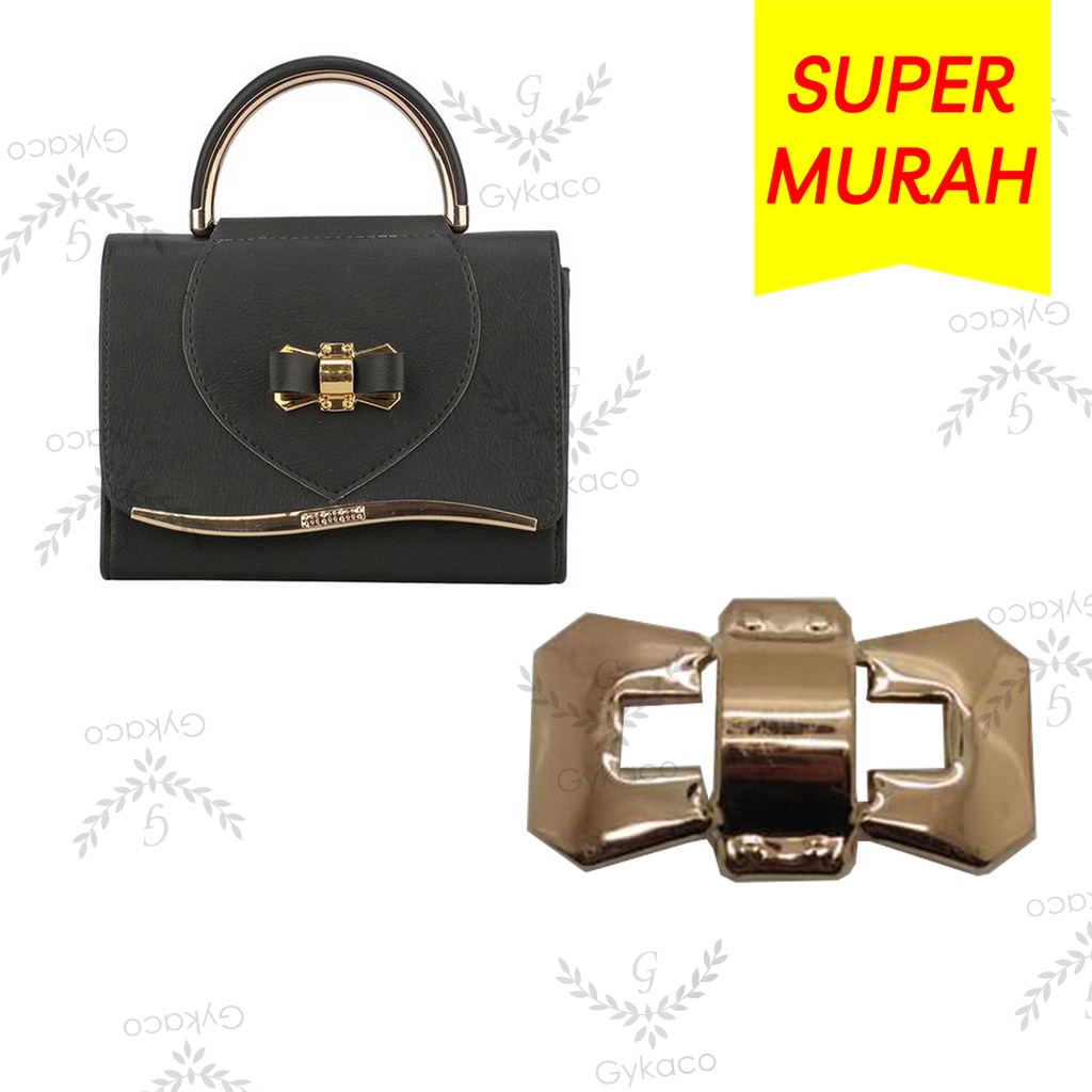 Variasi V138 Plat Pita (Bungkus Bahan) - Aksesoris Tas &amp; Dompet Wanita Fashion (IMPORT)