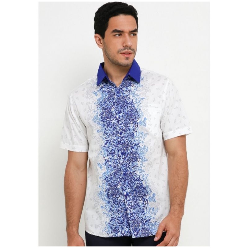 Kemeja WALRUS STUDIO Original Motif Abstrak Baru