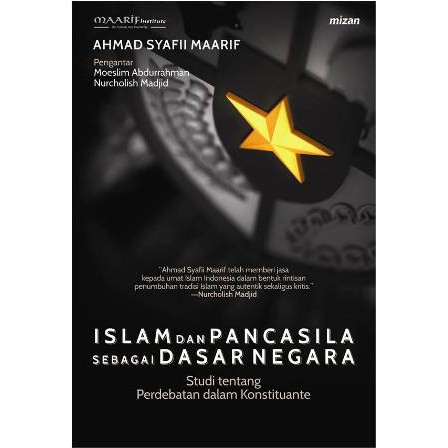 ISLAM DAN PANCASILA SEBAGAI DASAR NEGARA STUDI TENTANG PERDEBATAN DALAM KONSTITUANTE