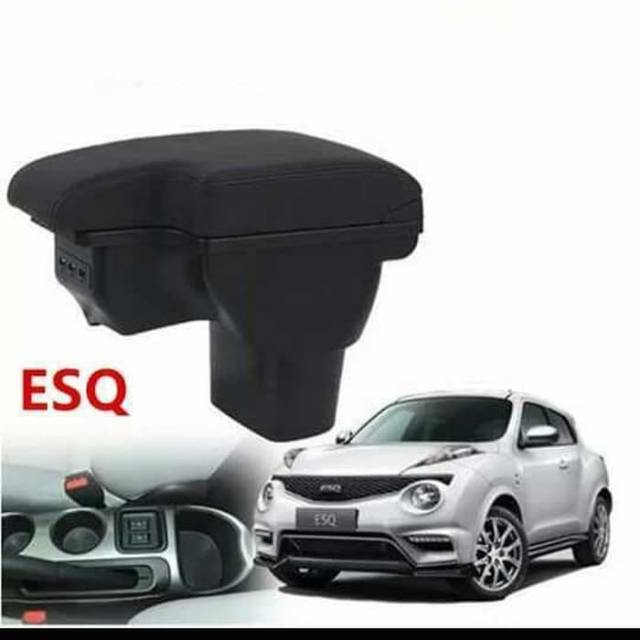 Armrest Juke - Console Box Juke - Armrest Box Juke USB PLUG AND PLAY