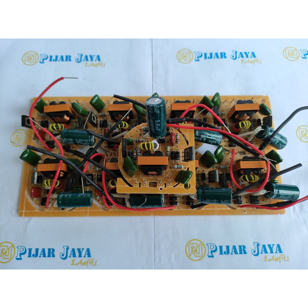 PCB Mesin Lampu LHE 3u 18 watt U3 18w