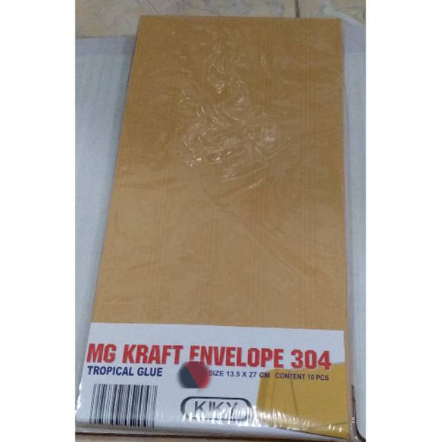 

AMPLOP COKLAT KIKY 304 80GSM TROPICAL GLUE