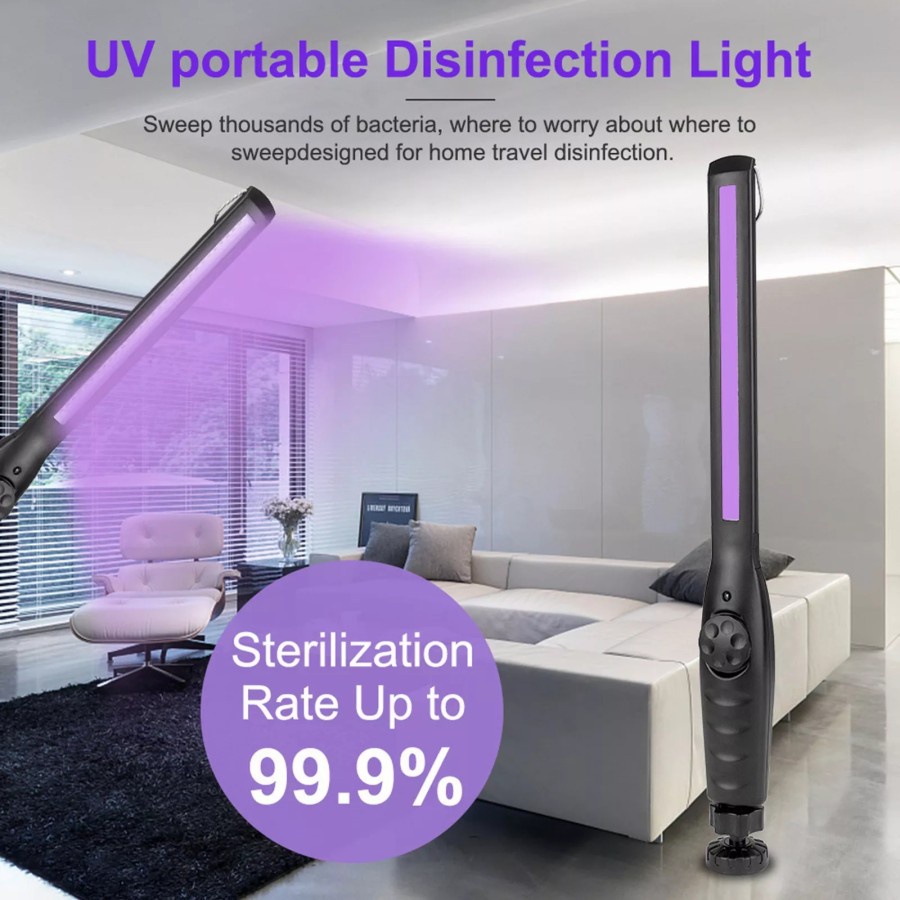 UVC Sterilizer Stick Portable Lampu UV-C Ultraviolet Antivirus Bakteri