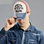 J20021 Topi baseball 3 tones New York Police Department NYPD