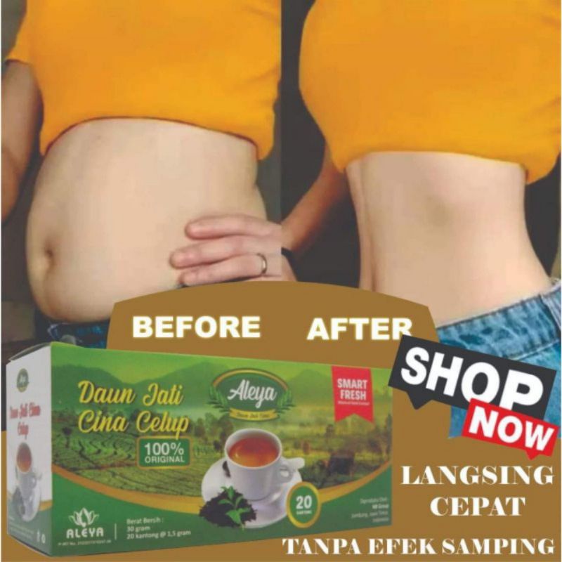 

PROMO,,, Teh Daun Jati Cina ALEYA |Pelangsing Herbal Teh Daun Jati Cina 30gr