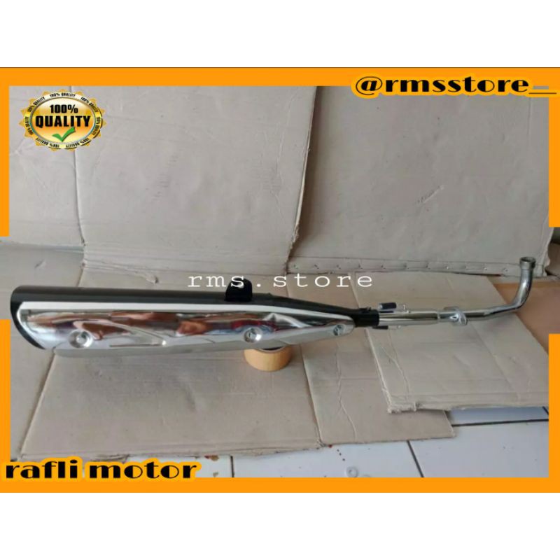 Knalpot racing honda Revo absolute tsukigi model standar